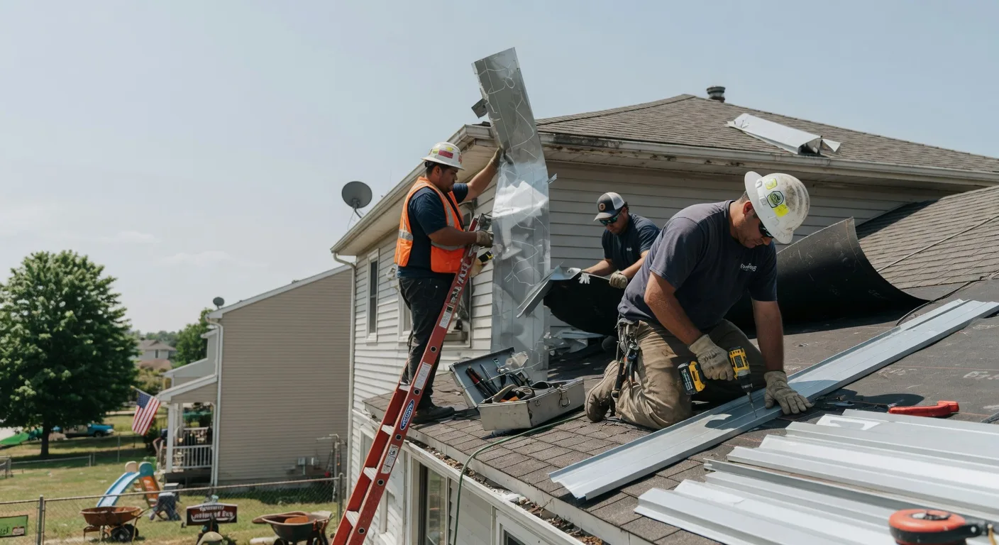 Metal Roof Repair in Earlville, NY